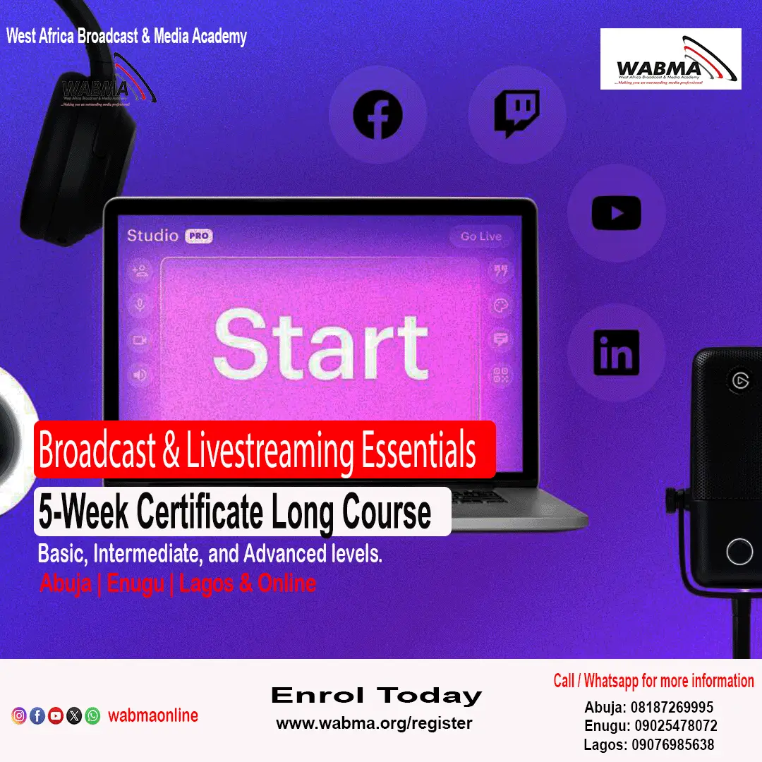 Basic Broadcast & Livestreaming Essentials